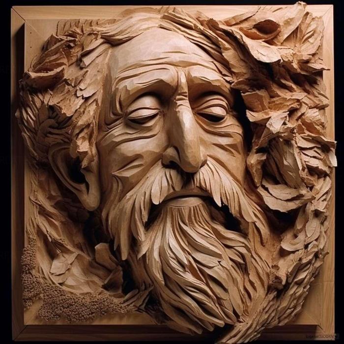 نموذج ثلاثي الأبعاد لآلة CNC 3D Art 